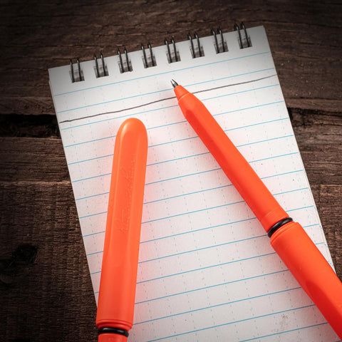 All-Weather Pocket Pen 2-Pack, Bright Orange