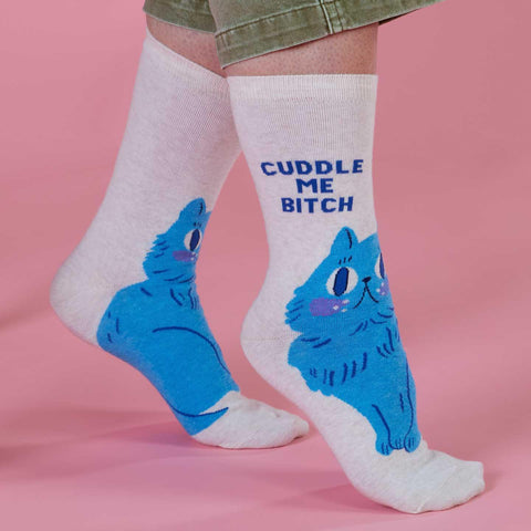 Cuddle Me Bitch Socks