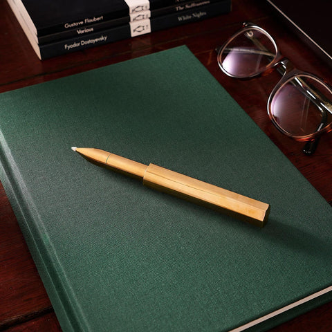 The Wren - Refillable Writing Pen, Brass