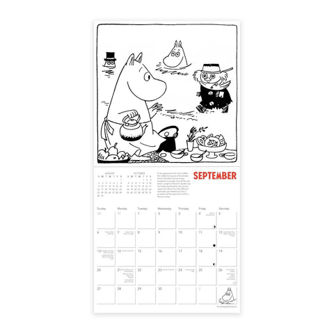 Moomin 2026 Mini Wall Calendar
