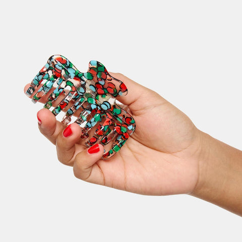 Small Jojo Hair Claw, Bingo