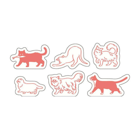 Ah là là Flake Stickers, Cats