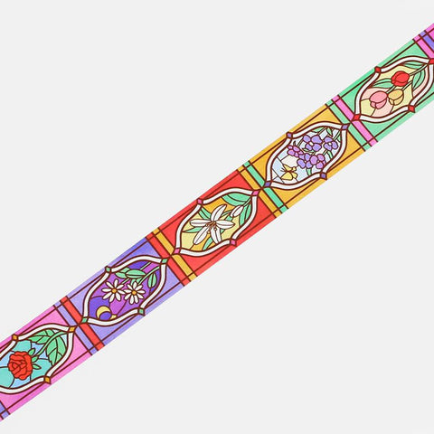 Floral Garden Stained Glass Tape