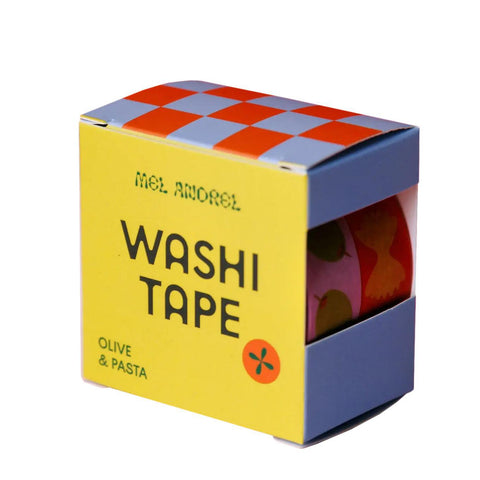 Olive + Pasta Washi Tape Set
