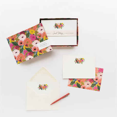 Juliet Rose Social Stationery Set