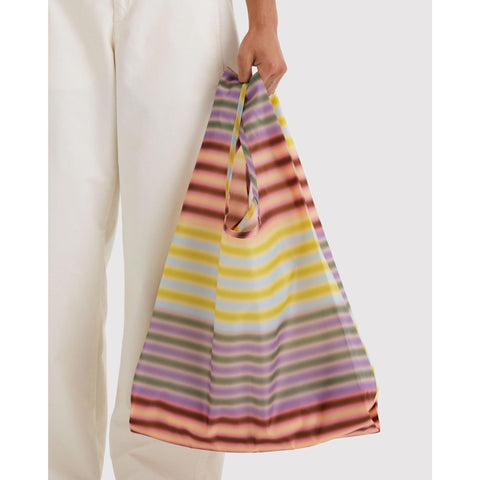 Standard Reusable Tote: Gradient Stripe Multi