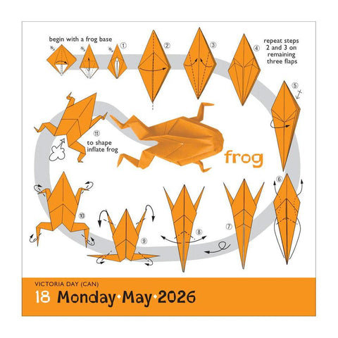 Origami Page-A-Day 2026 Calendar