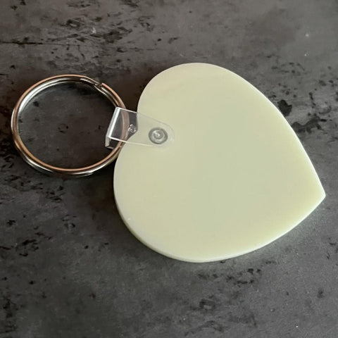 Butter Heart Keychain