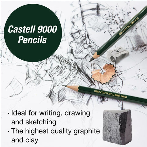 Castell 9000 Sketching + Accessories Set
