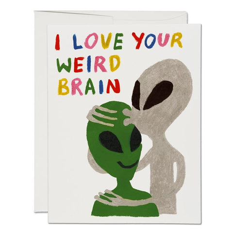 Alien Love Card