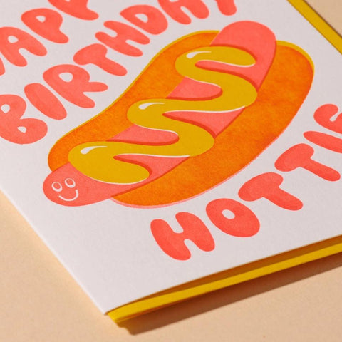 Happy Birthday Hottie Card