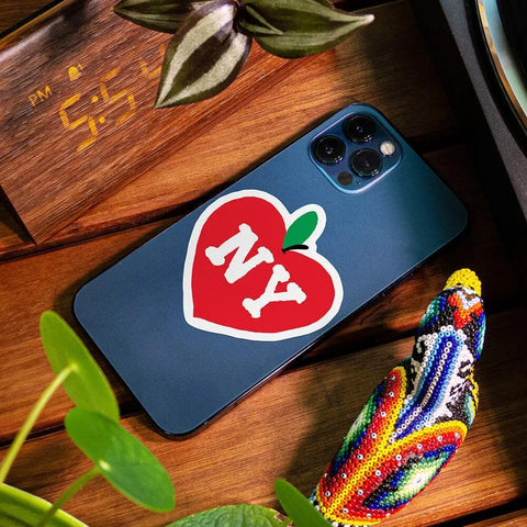 Big Apple Heart Sticker