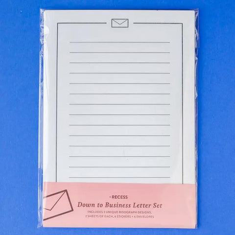 Down to Business Letter Set
