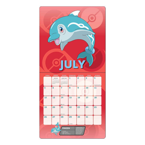 Pokémon 2026 Wall Calendar
