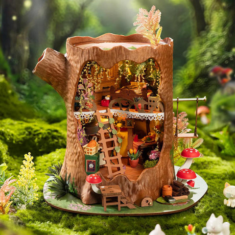 Fairytale Treehouse DIY Miniature Kit