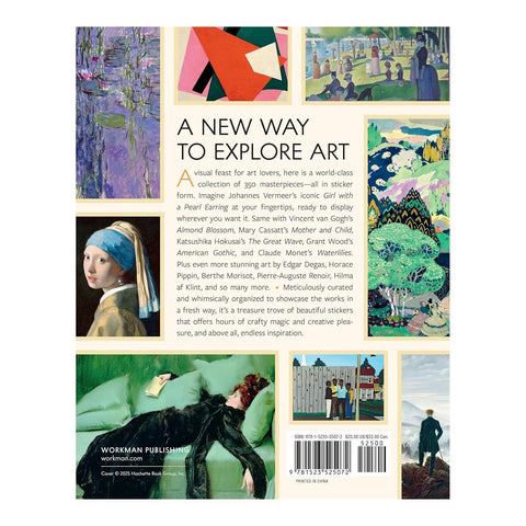 The Art Lover's Sticker Book