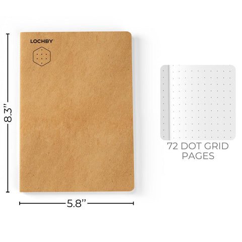 A5 Dot Grid Notebook