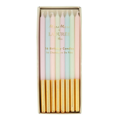 Ladureé Paris Gold Dipped Candles