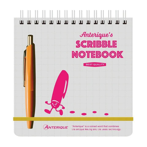 Square Scribble Notepad + Mini Pen Sets