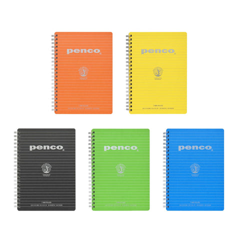 Wirebound A5 Ruled Notebooks