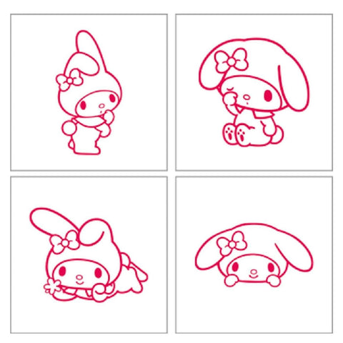 My Melody Stamp Set + Ink Pad