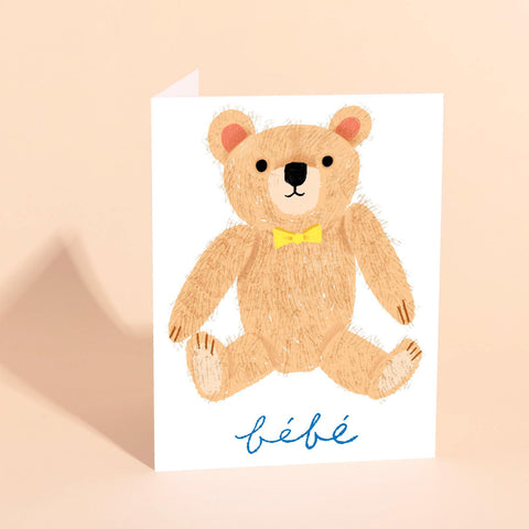 Teddy Baby Card