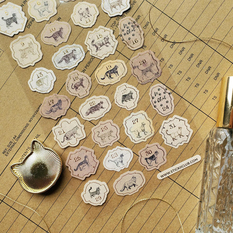 Daily Cats Sticker Sheet