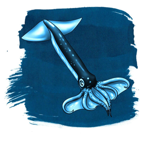 Flying Squid Blue Ink