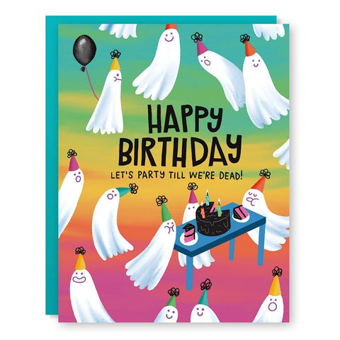Ghost Birthday Card