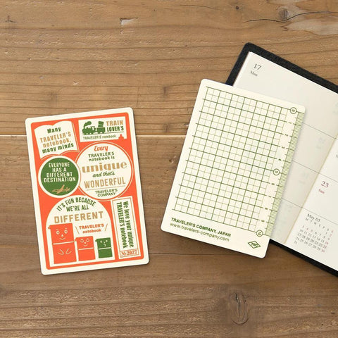 TRAVELER'S notebook, Passport Size, 2027 Plastic Sheet