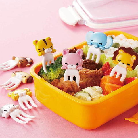 Animal Fork Bento Food Picks