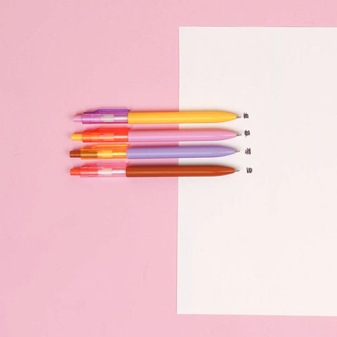 Scribblers Ballpoint Pens, Sets of 4