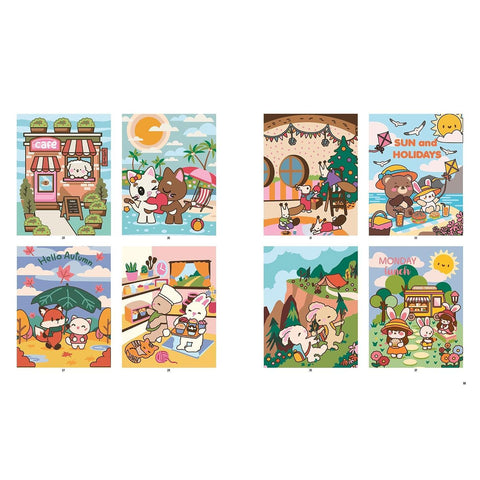 Color by Numbers: Cute + Cozy