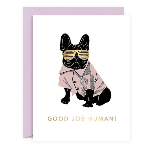 Good Job Human Card
