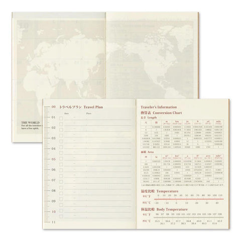 TRAVELER'S notebook, Passport Size, 2027 Monthly