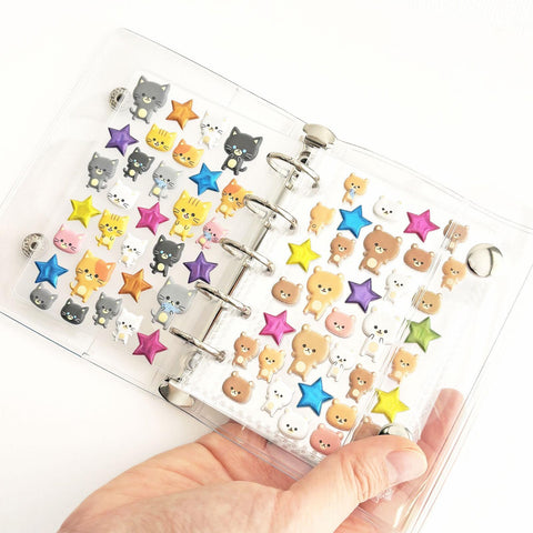 Mini Binder Clear Sheet Refills