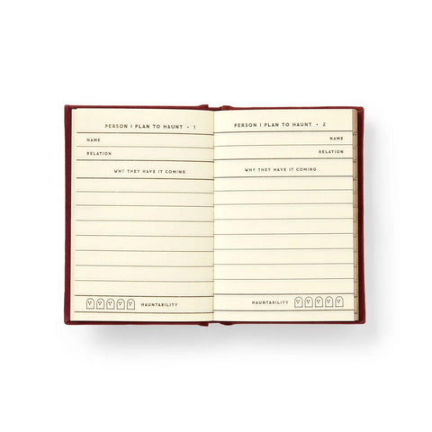People I Plan To Haunt Tiny Diary