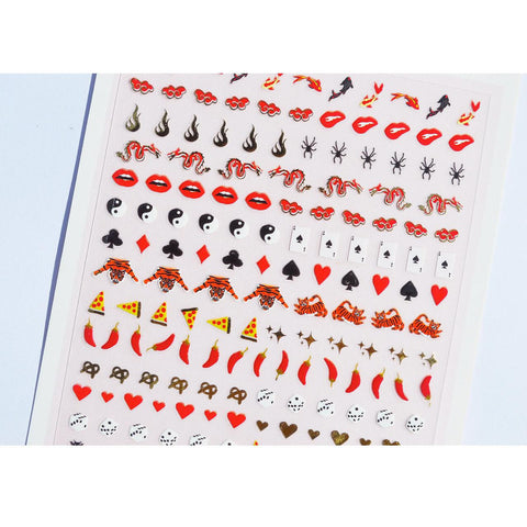 Jackpot Nail Art Stickers