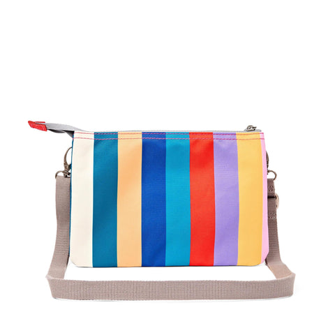 Carnaby Crossbody Bag, Wide Multi Stripe