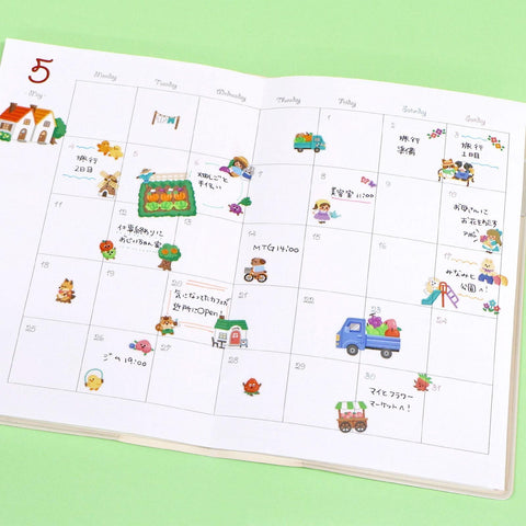 Story Life Sticker Sheet, Village AM