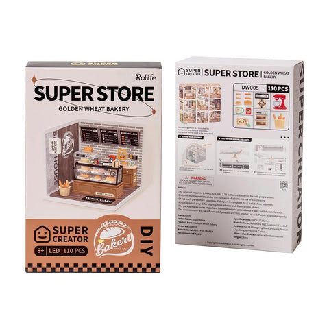 Golden Wheat Bakery DIY Miniature Kit