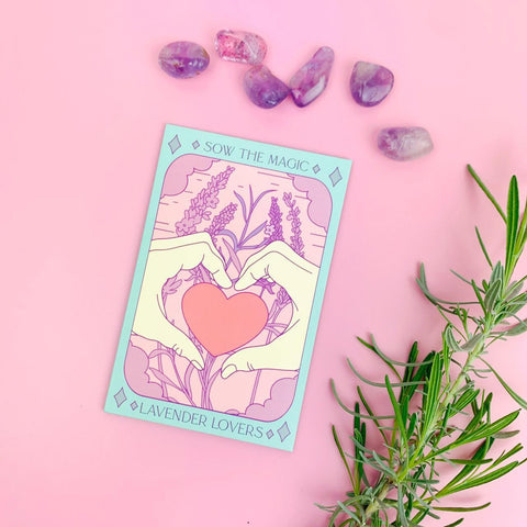 Lavender Lovers Tarot Seed Packet