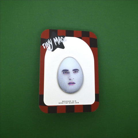 Eggward Enamel Pin