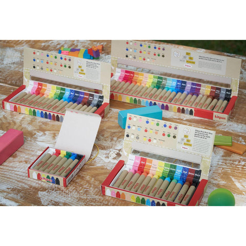 Kitpas Rice Bran Wax Crayons