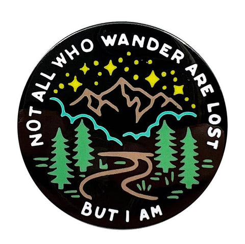 Wander Enamel Pin
