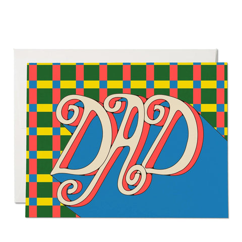 Plaid Dad Card