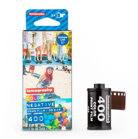 Lomography Color 35mm Film, Pack of 3