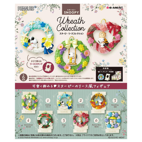 Snoopy Wreath Collection Re-Ment