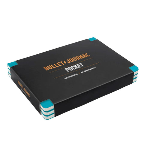 Pocket Bullet Journals, Pack of 3