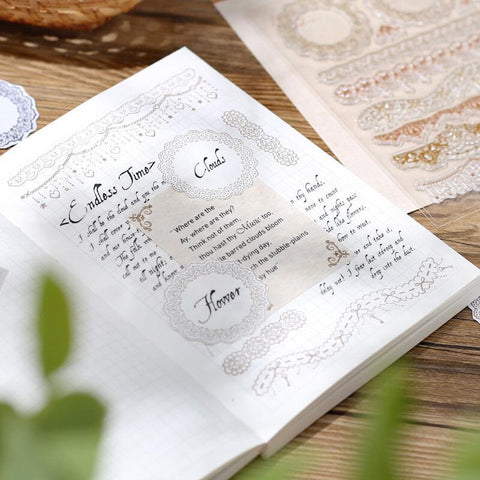 Clear Stamps, Vintage Lace